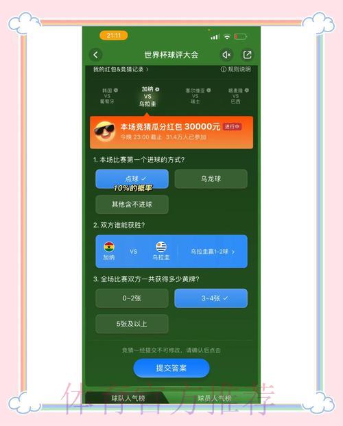 世界杯竞猜平台：轻松参与攻略与提前领取奖金秘籍